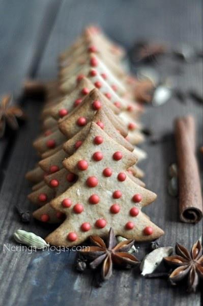 Gingerbread trees for Christmas