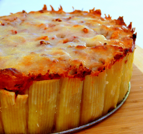 Pasta Pie, recipe from Martha Stewart10 Pasta Pie, recipe from Martha Stewart10