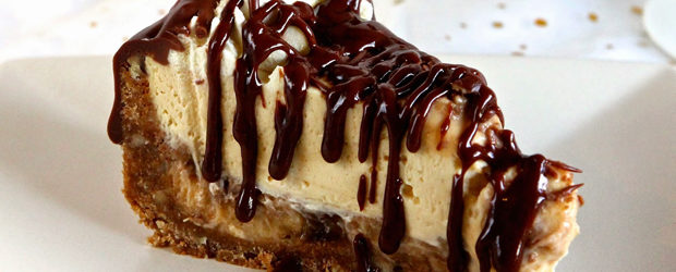Banoffee Cheesecake with Salted Caramel - gluten free