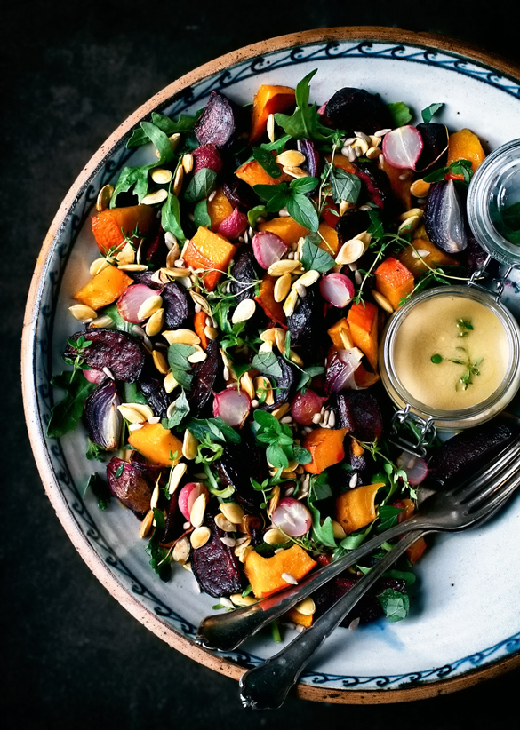 Pumpkin Salad from "Bowls of Goodness"