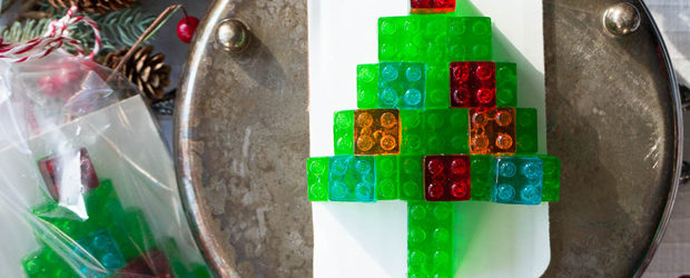 Best Food Gifts: Gummy LEGO Candy Christmas Tree