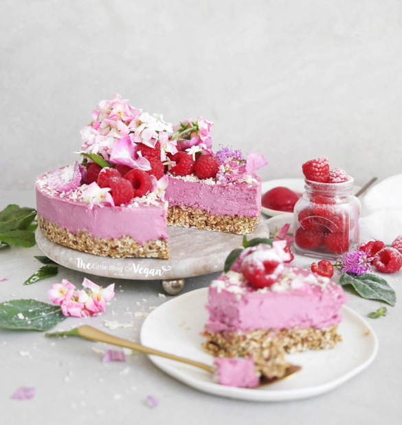 Raw raspberry cheesecake recipe