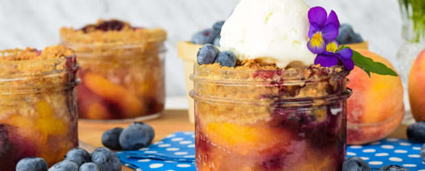 Perfect Peach Blueberry Crisp Recipe