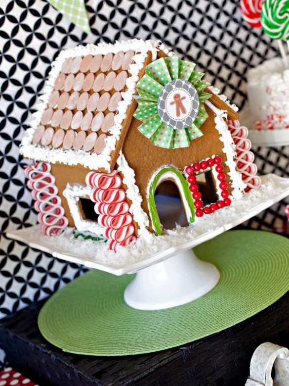 Gingerbread house for Christmas