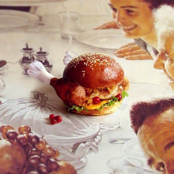 10 Creative Hamburgers by Fat and Furious - The Burgiving