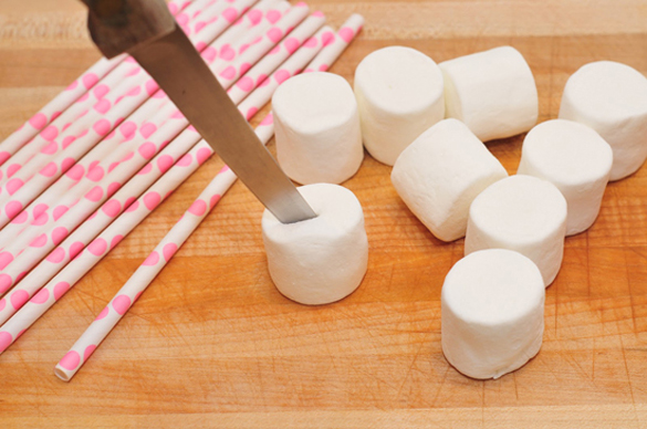 Marshmallow Pops, cute ideas for Valentine’s Day