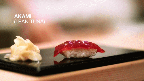 Sushi for everybody, AKAMI (lean tuna)