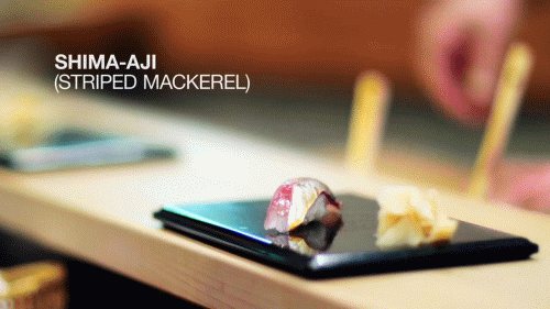 Sushi for everybody, SHIMA-AJI (striped mackerel)