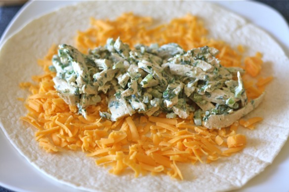 Crispy Chicken Salad Wraps 3