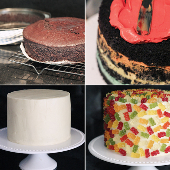 Gummy Bear Layer Cake