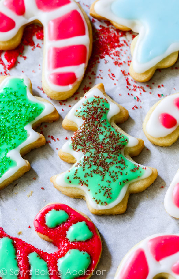 Holiday Cut-Out Sugar Cookies with Easy Icing