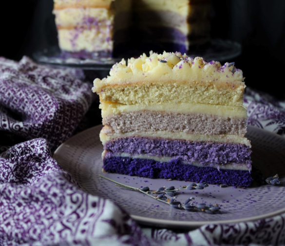 Lavender Layer Cake