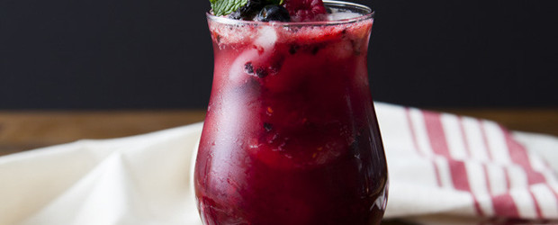 Mixed Berry Tequila Mojito