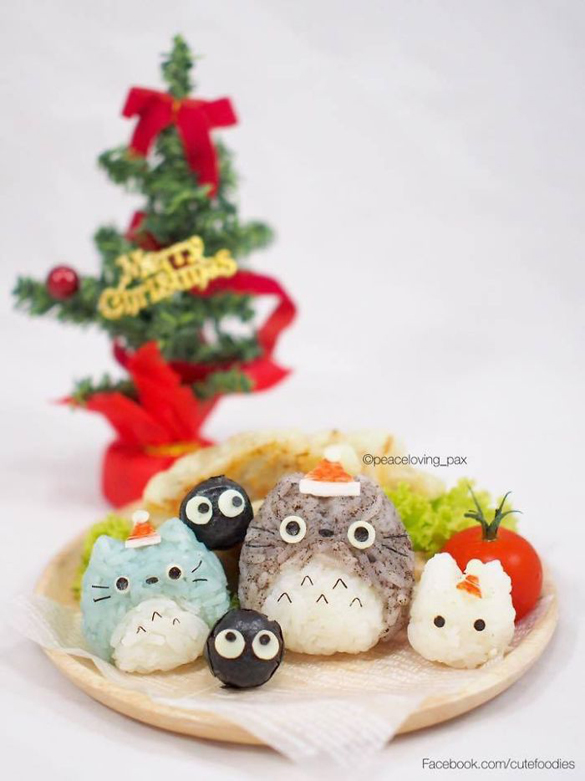 Adorable Rice Balls made by Peaceloving Pax