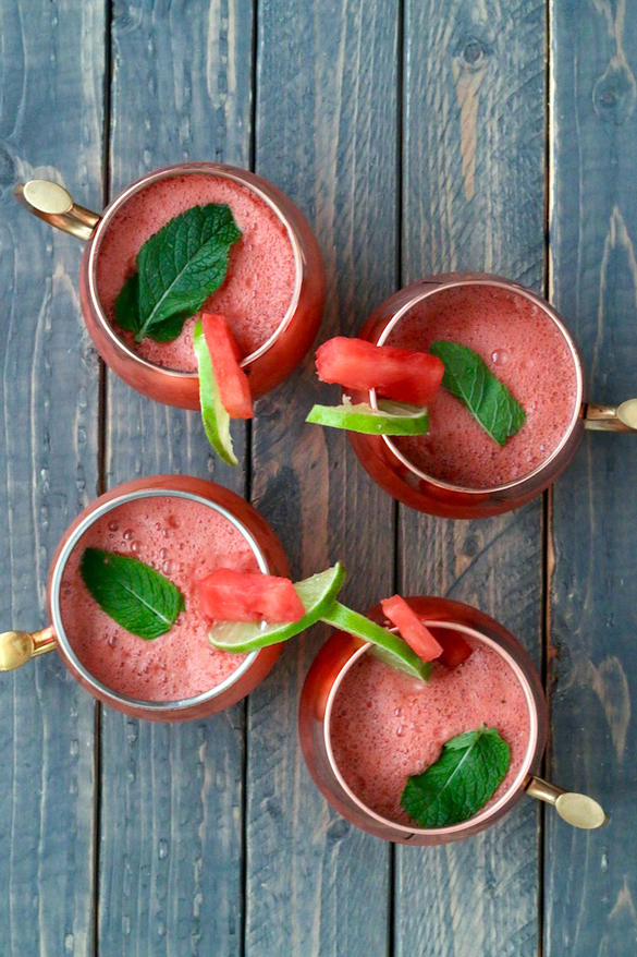Watermelon Moscow Mules