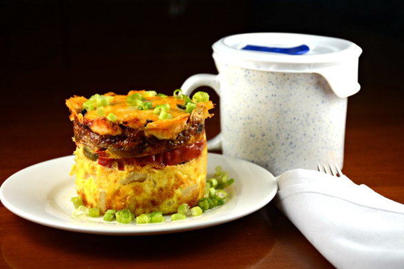 Easy Layered Breakfast Meal Mug
