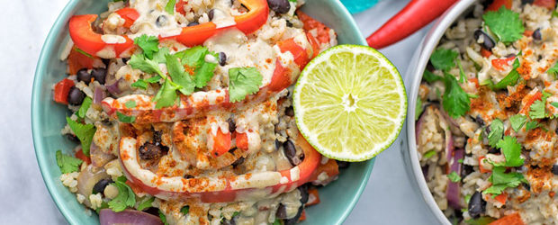 Healthy Mexican Cheese Rice