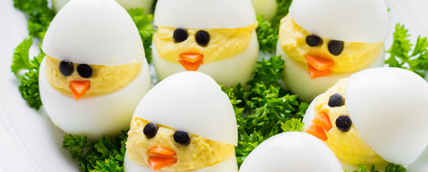 Easter Egg Recipe – Deviled Egg Chicks