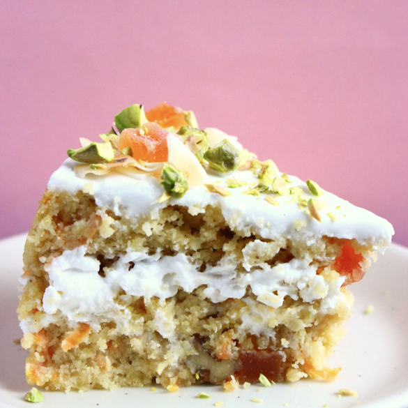 Gluten-Free Vegan Tropical Carrot Cake