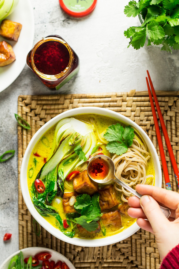 Ginger and turmeric broth