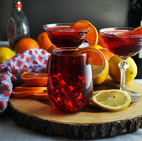 Hibiscus Tea Sangria Cocktail Recipe