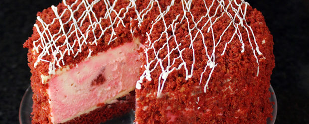 Vegan Red Velvet Cheesecake